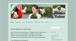 Desktop Screenshot of jerseydogtrainer.com